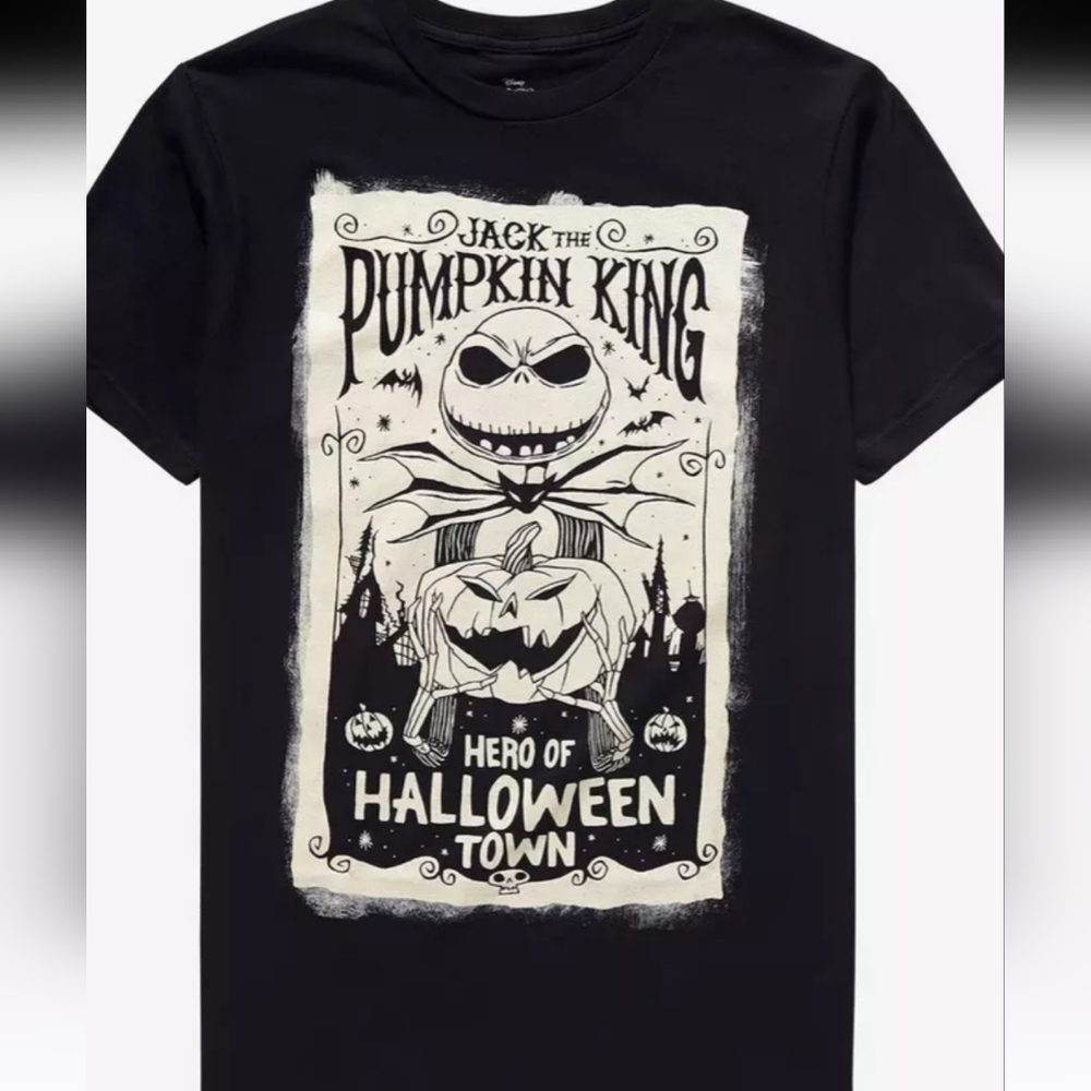 The Nightmare Before Christmas Hero Of Halloween Town T-Shirt men's XL